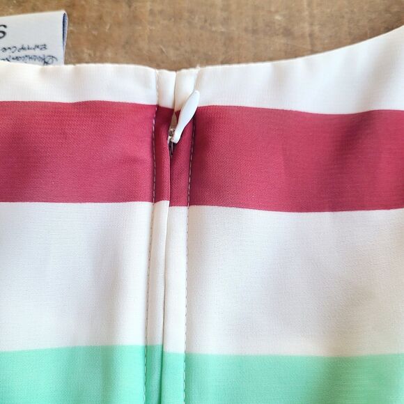 American Rag Cie Striped Dress Size Small Tie Waist Sleeveless Summer‎ Tank - Picture 2 of 8